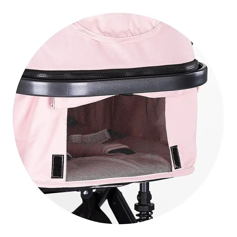 Carucior Chipolino Amore 2 in 1 pink marshmallow, 0-22 kg [10]