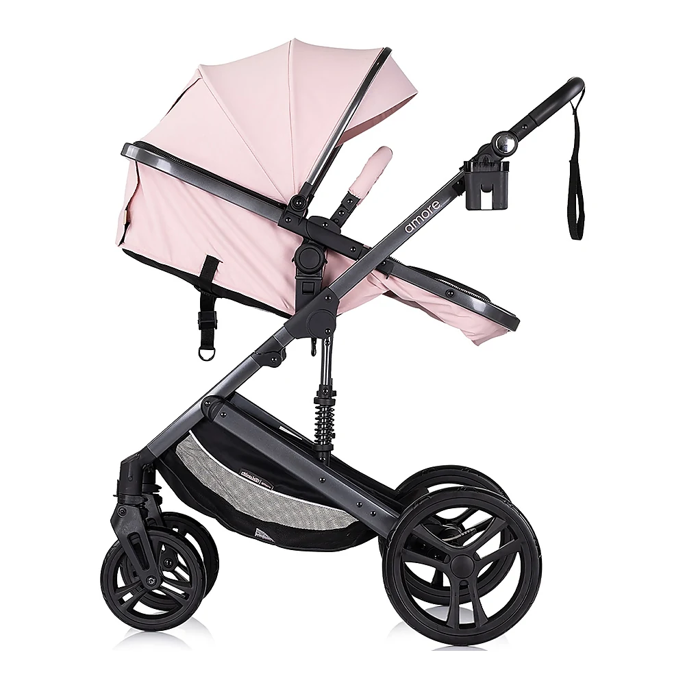 Carucior Chipolino Amore 2 in 1 pink marshmallow, 0-22 kg [5]