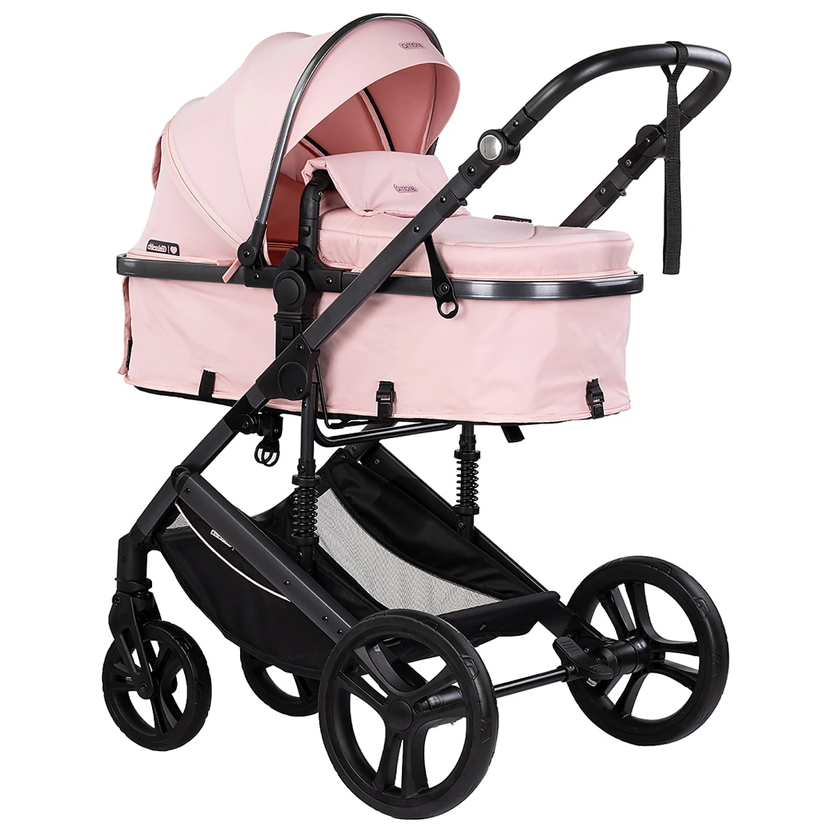 Carucioare 2 in 1 - Carucior Chipolino Amore 2 in 1 powder pink 0 luni