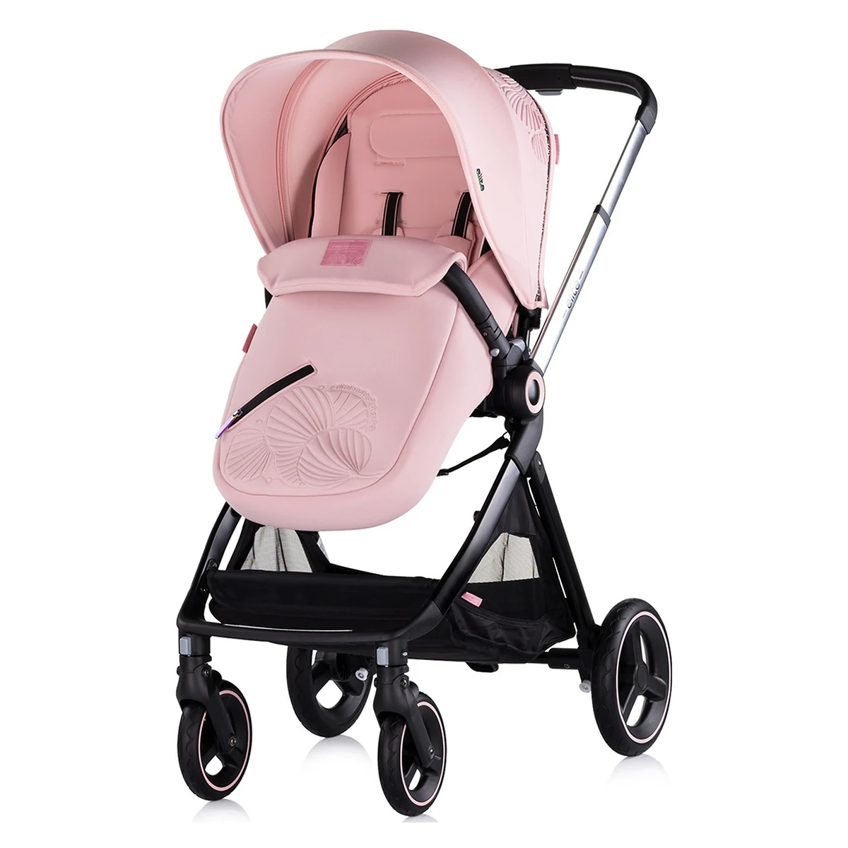 Carucior Chipolino Elite 3 in 1 pink marshmallow 0 luni [6]