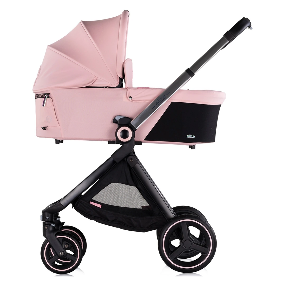 Carucior Chipolino Elite 3 in 1 pink marshmallow 0 luni [3]