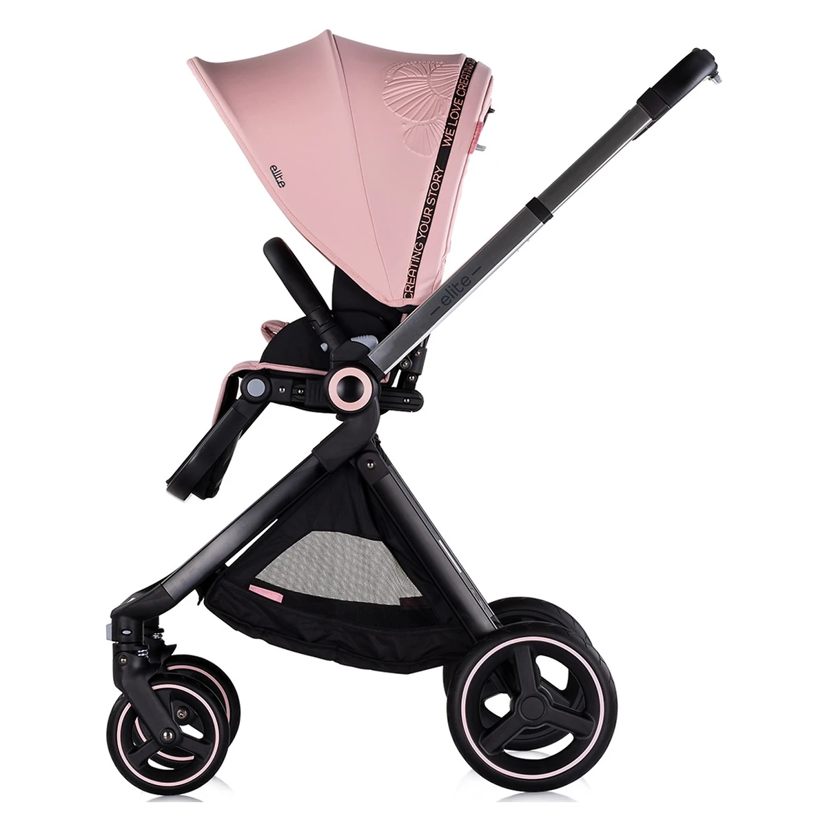 Carucior Chipolino Elite 3 in 1 pink marshmallow 0 luni [8]