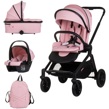 La plimbare - Carucior Chipolino Magnum 3 in 1 pink marshmallow