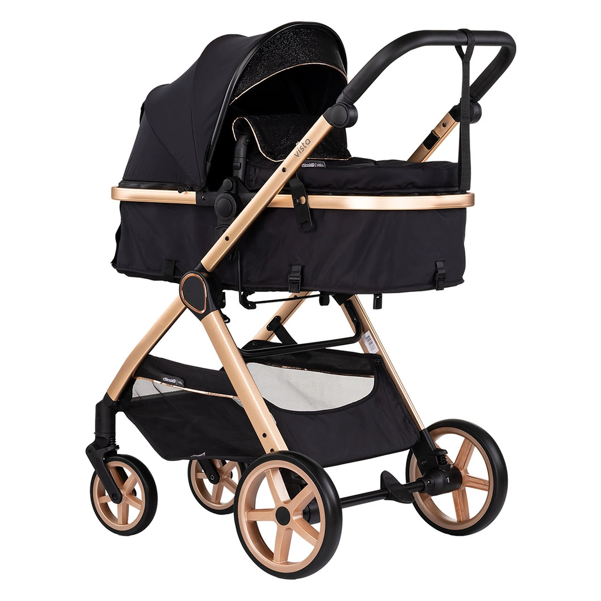 Carucioare - Carucior Chipolino Vista 2 in 1 blackberry