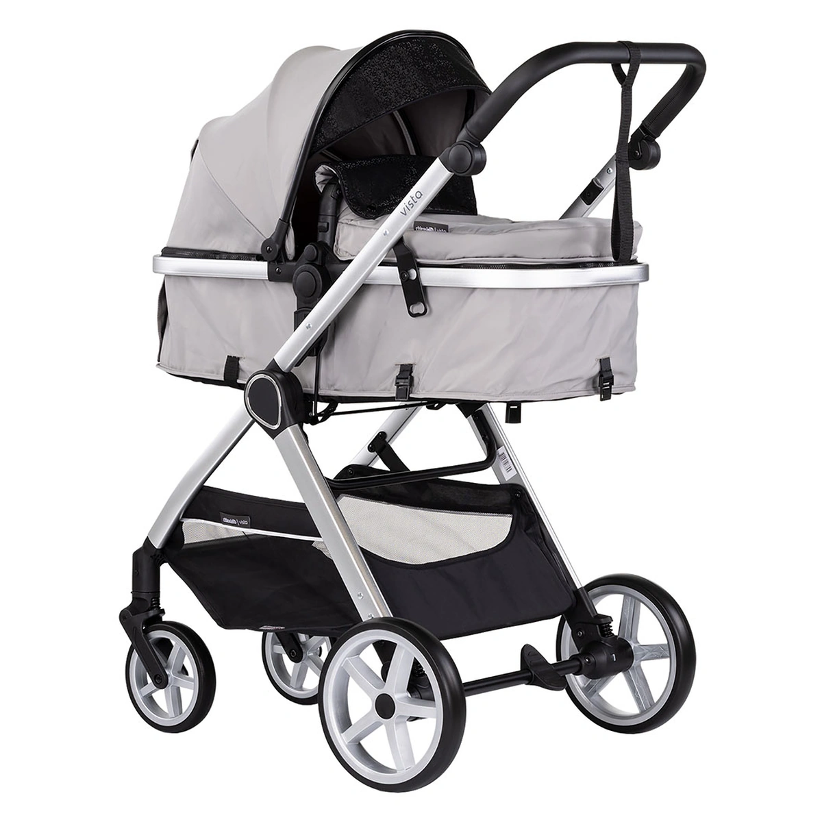 Carucioare - Carucior Chipolino Vista 2 in 1 cloud grey