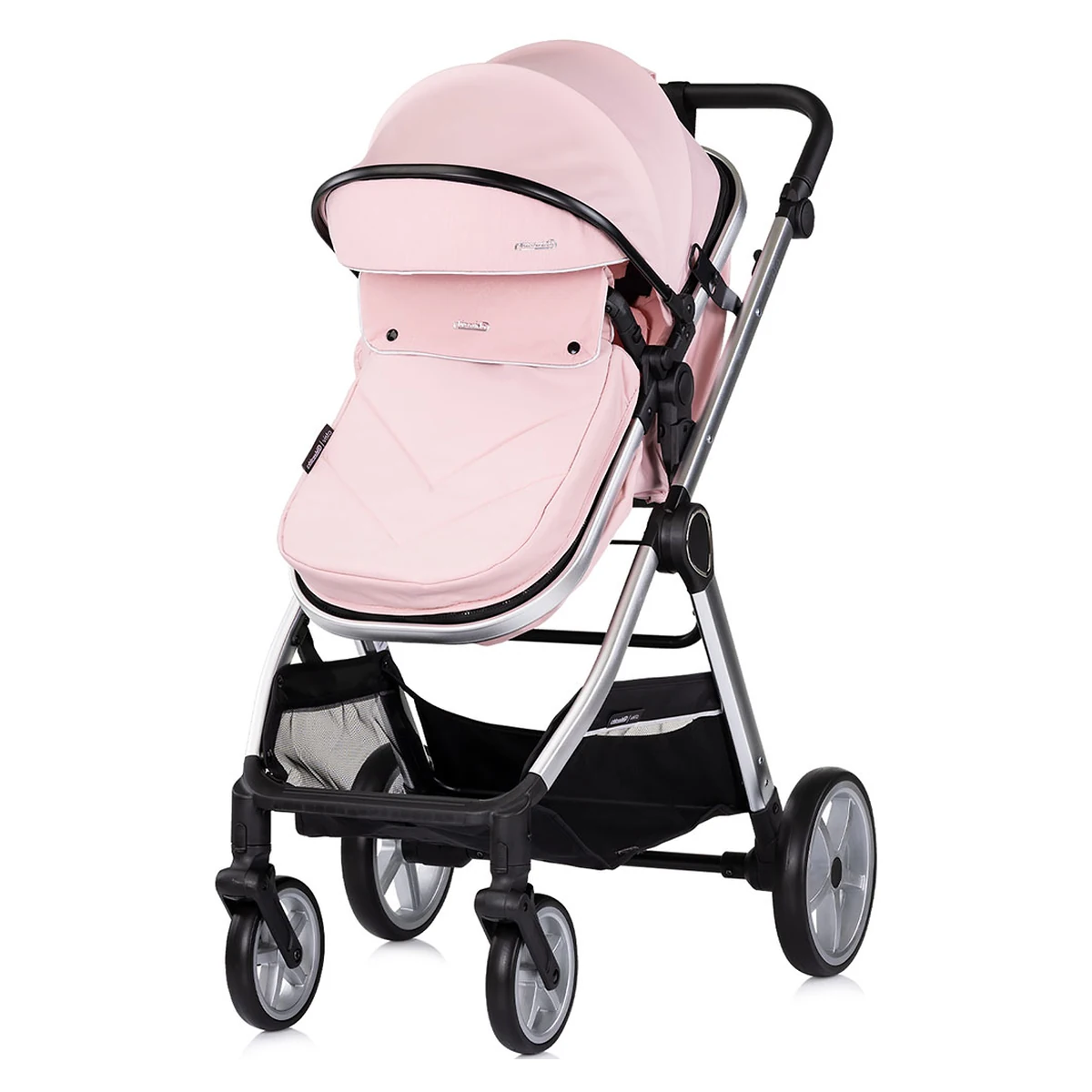 Carucior Chipolino Vista 2 in 1 pink marshmallow 0 luni [2]