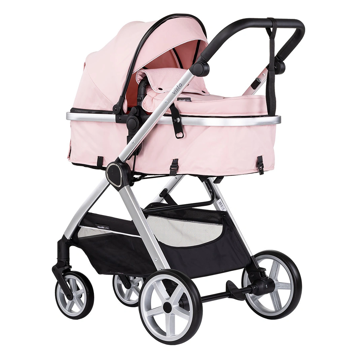 Carucioare - Carucior Chipolino Vista 2 in 1 pink marshmallow