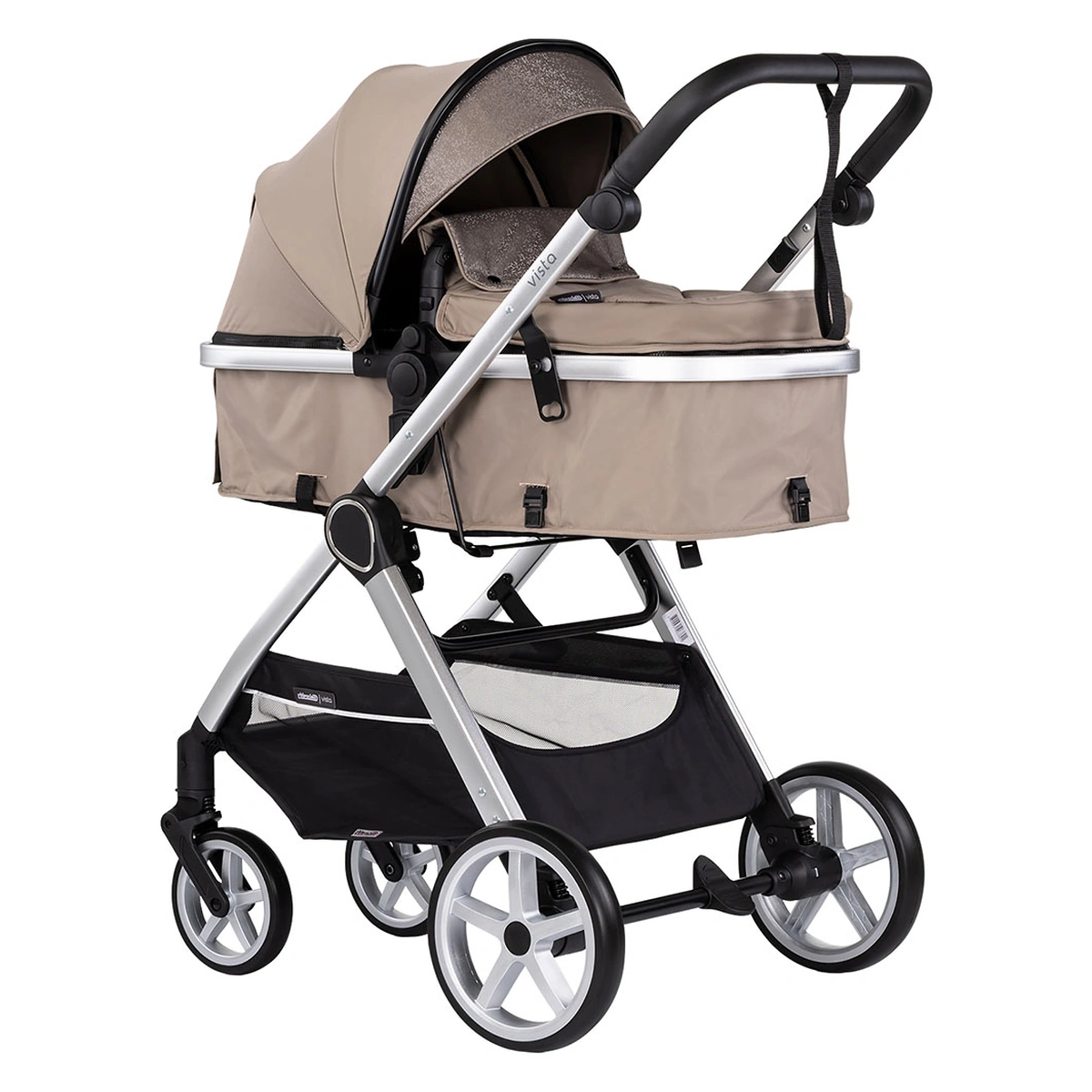 Carucioare - Carucior Chipolino Vista 2 in 1 tiramisu