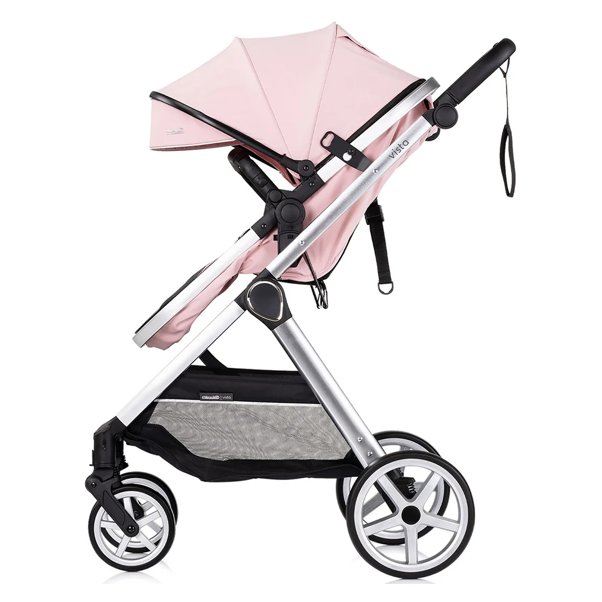 Carucior Chipolino Vista 3 in 1 pink marshmallow 0 luni [4]