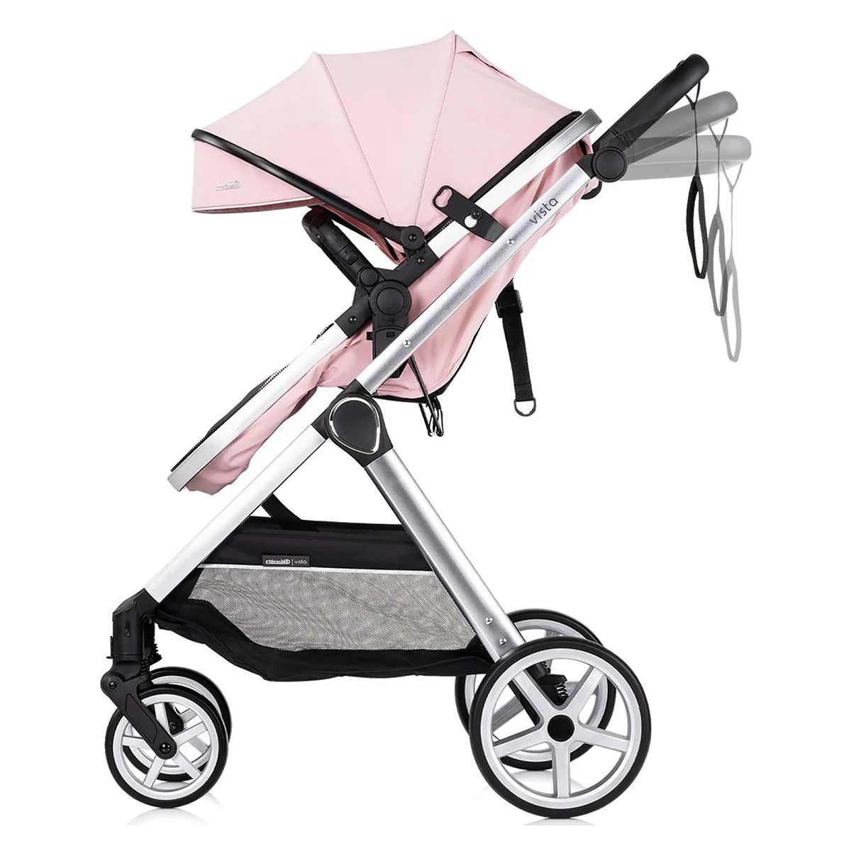 Carucior Chipolino Vista 3 in 1 pink marshmallow 0 luni [5]