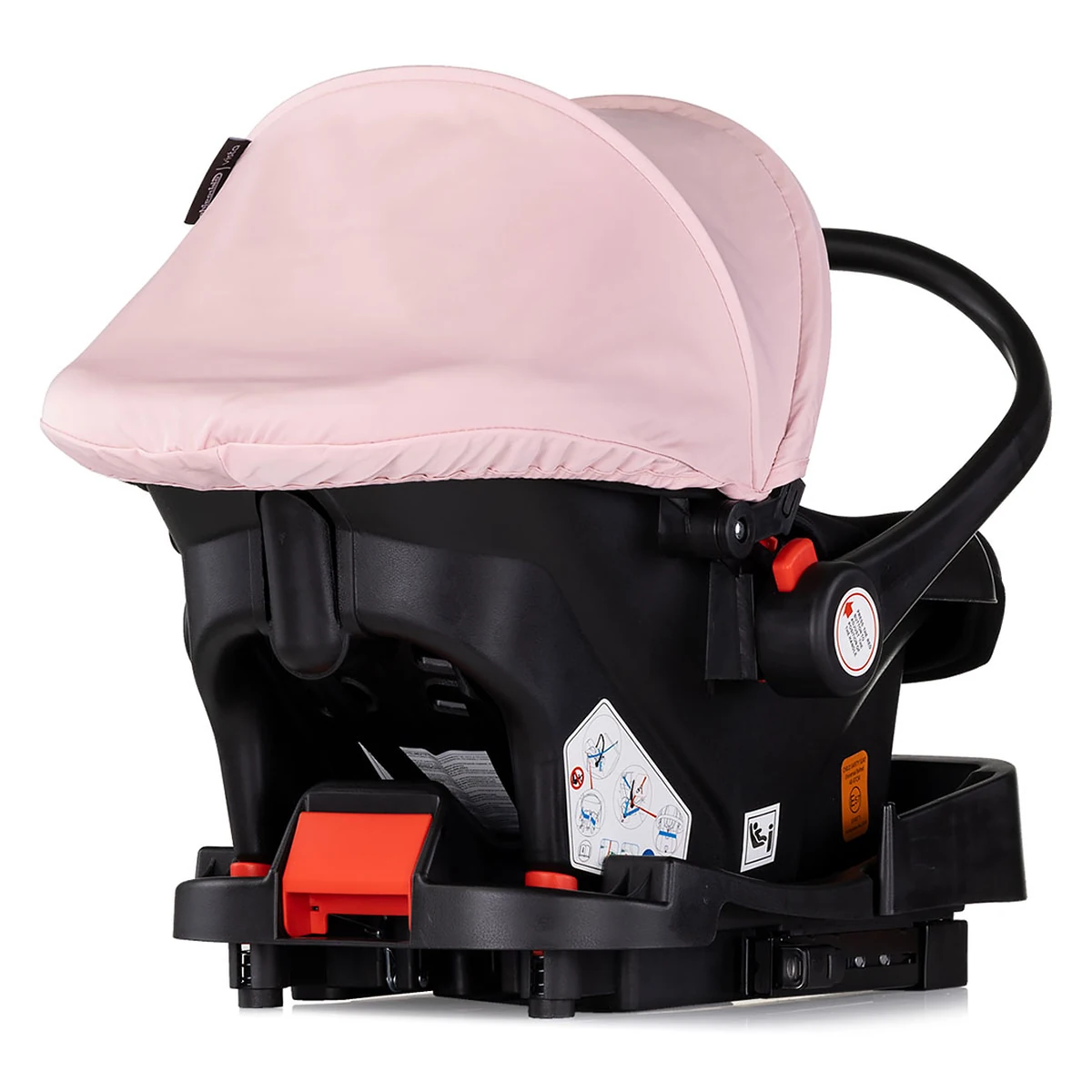 Carucior Chipolino Vista 3 in 1 pink marshmallow 0 luni [15]