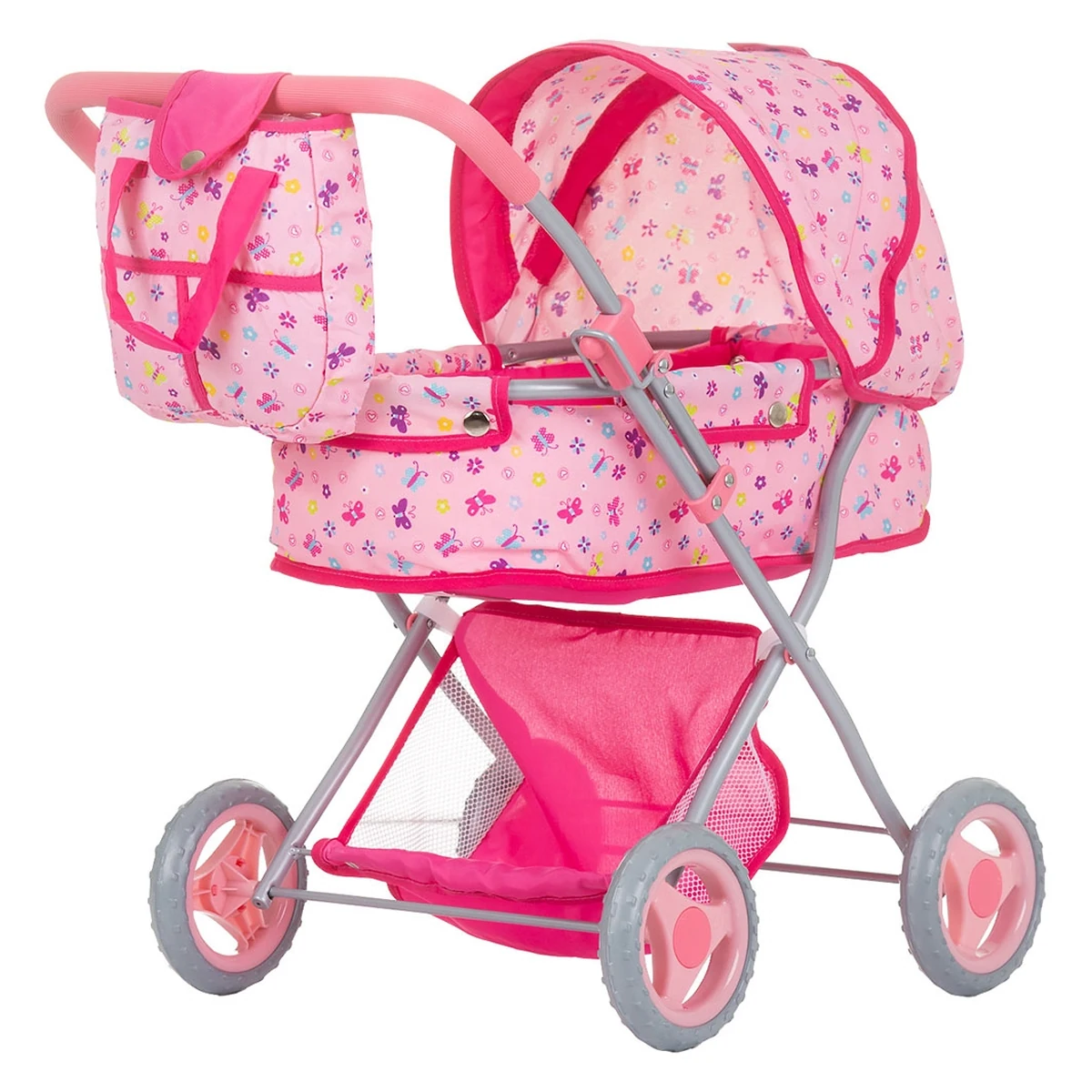 Papusi - Carucior pentru papusi Chipolino Dora butterflies