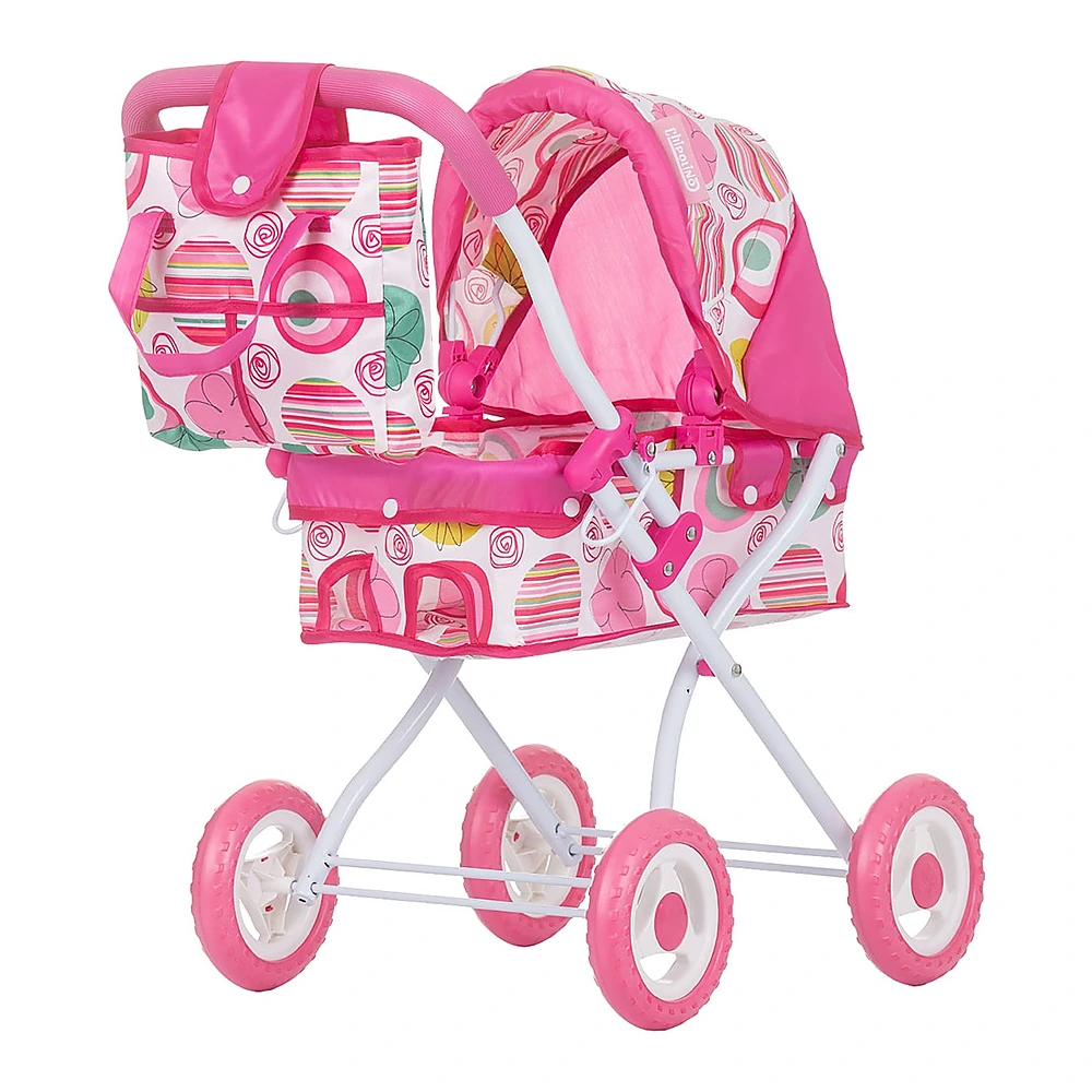 Carucioare papusi - Carucior pentru papusi Chipolino Emily multicolor