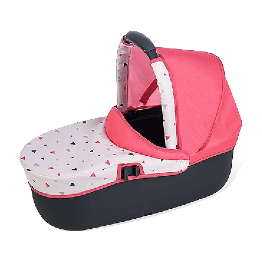 Carucior pentru papusi Smoby Quinny Combi 3 in 1 roz [2]