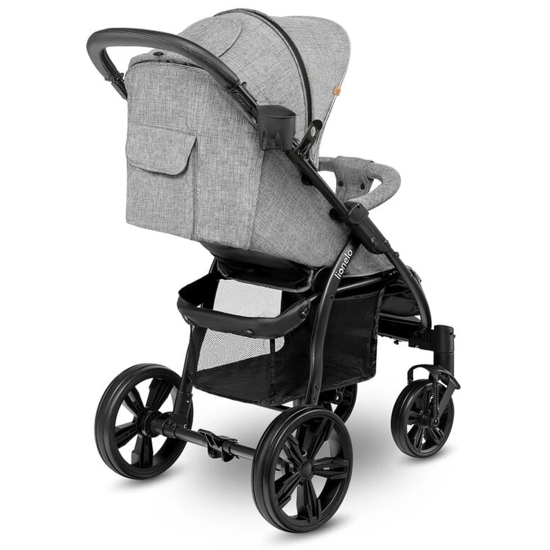 Carucior sport Annet Plus, De la nastere, Cu accesorii si capotina XXL reglabila, 0 - 22 Kg, Gri [11]