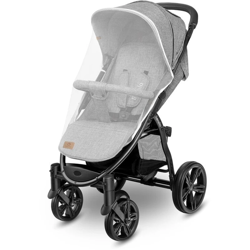 Carucior sport Annet Plus, De la nastere, Cu accesorii si capotina XXL reglabila, 0 - 22 Kg, Gri [15]
