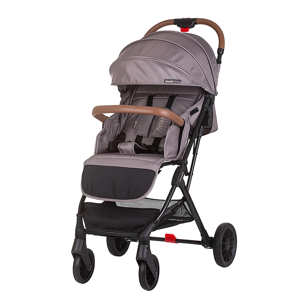 Carucioare sport - Carucior sport Chipolino Fantasy cu husa picioare, Tiramisu