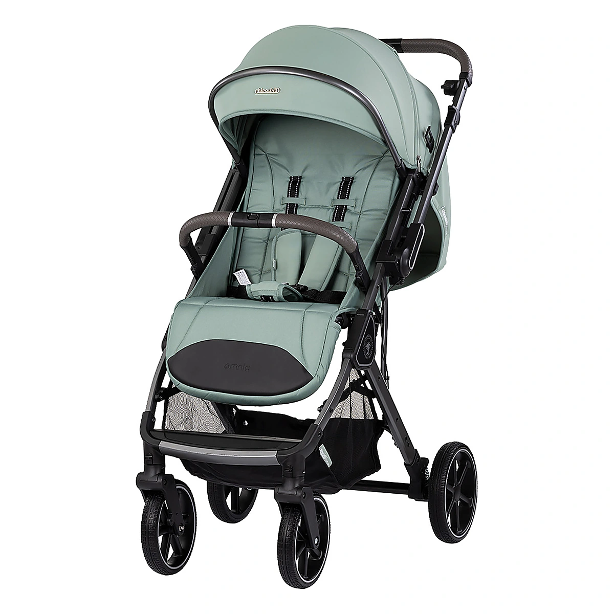 Carucioare sport - Carucior sport Chipolino Omnia cu maner reversibil si husa picioare, Matcha