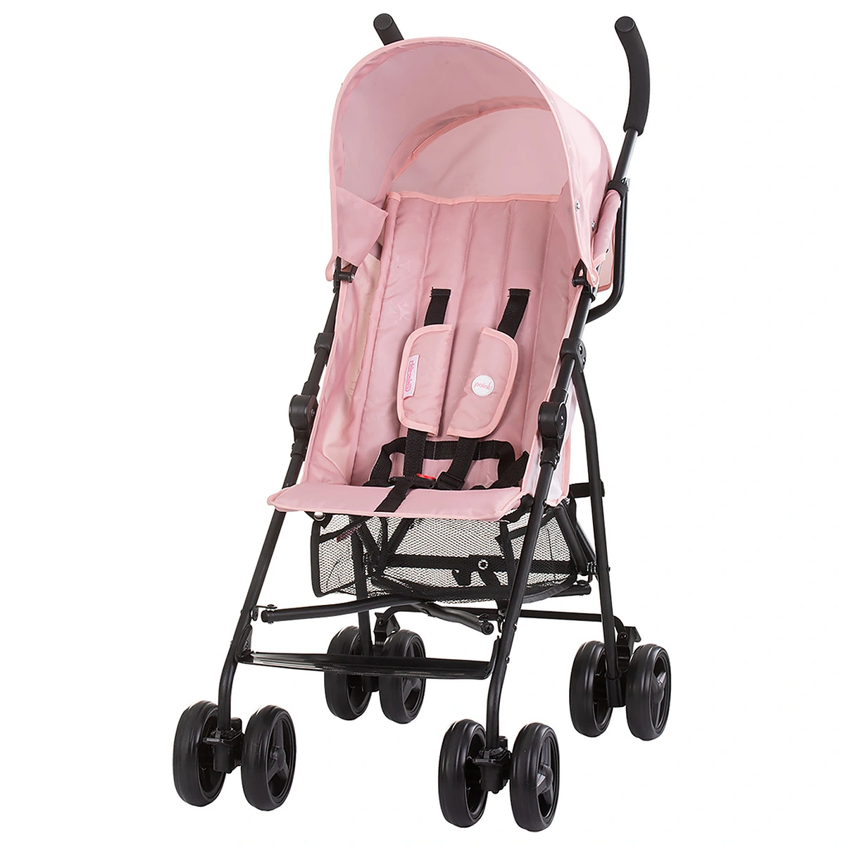 Carucioare sport - Carucior sport Chipolino Point pink marshmallow 6 luni