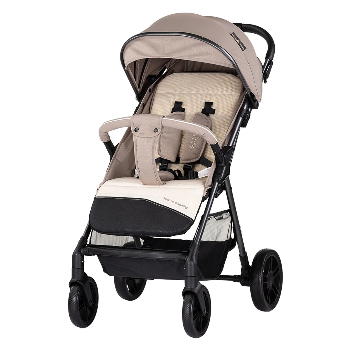 Carucioare sport - Carucior sport Chipolino Sparkle tiramisu