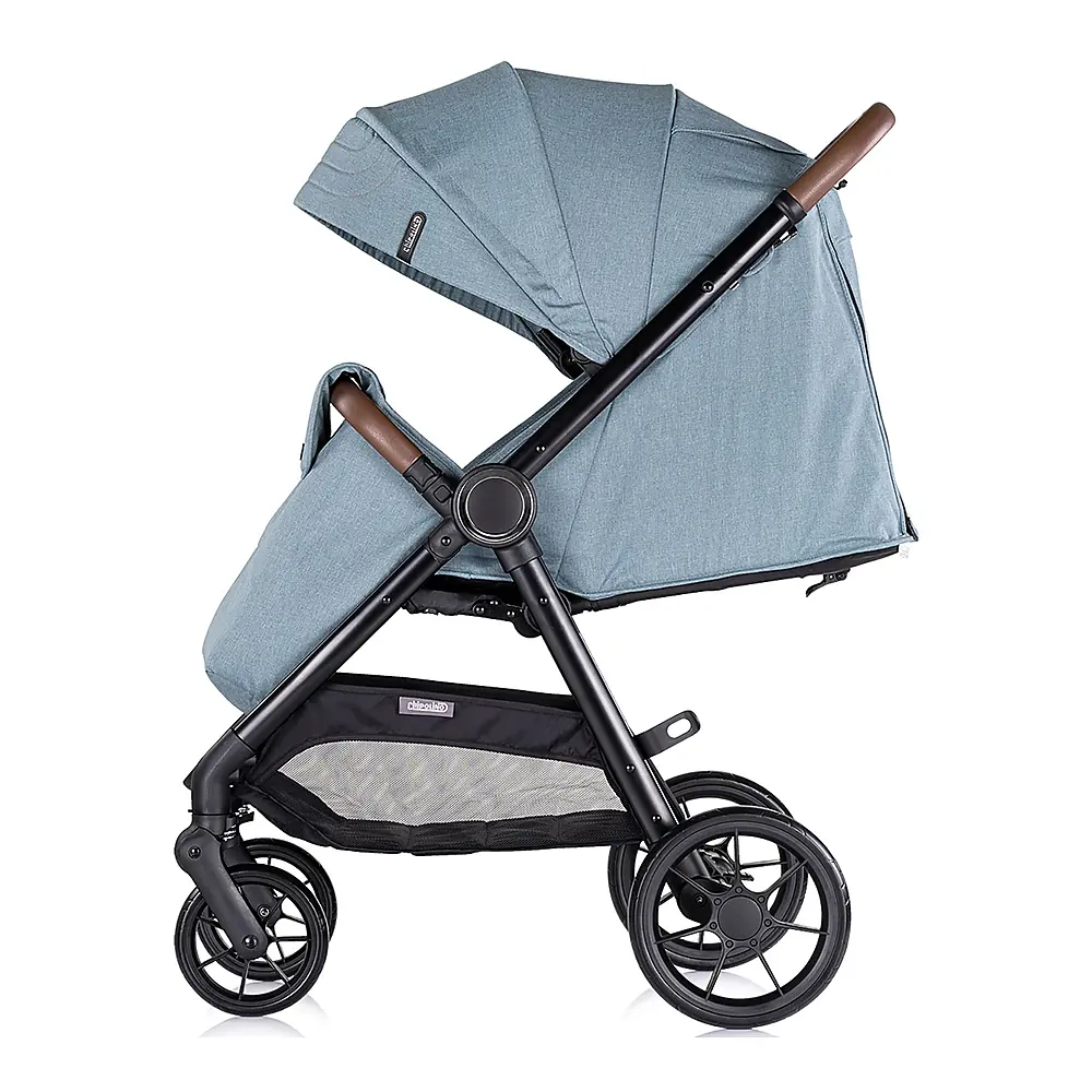 Carucior sport Chipolino Ultera cu husa picioare, Basil [4]