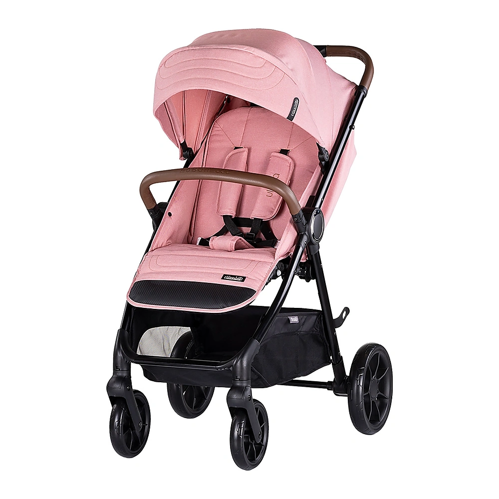 Carucior sport Chipolino Ultera cu husa picioare, Pink marshmallow