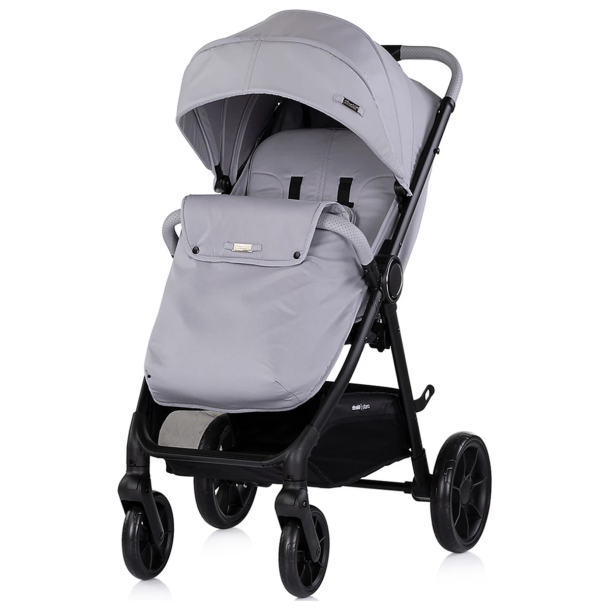 Carucior sport Chipolino Ultera, pana la 22 kg, cu husa picioare, pliere cu o singura mana, Platinum [1]