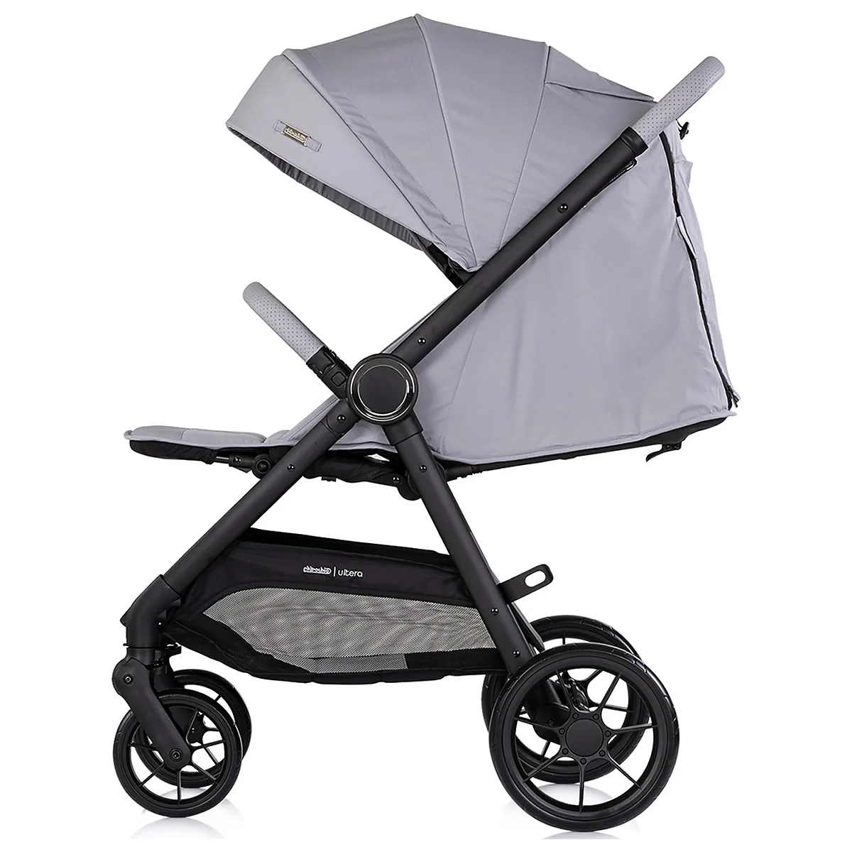 Carucior sport Chipolino Ultera, pana la 22 kg, cu husa picioare, pliere cu o singura mana, Platinum [3]