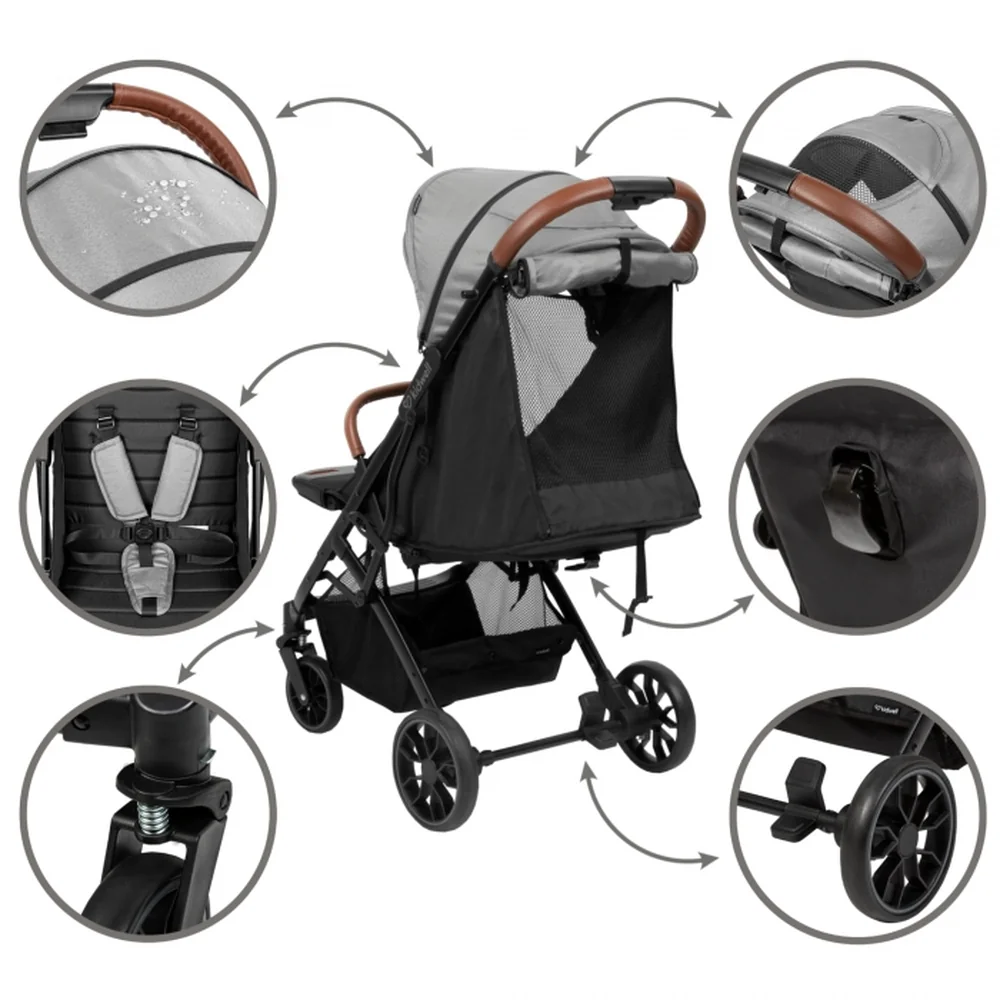 Carucior sport Kidwell COLMER Cool Grey [11]