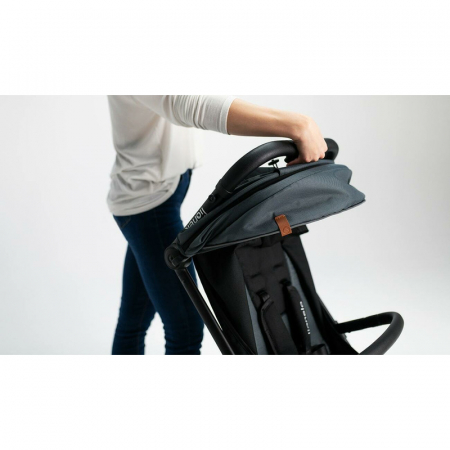 Carucior sport, Lionelo, Cloe, Cu accesorii, Pliere compacta pentru avion, cu o singura mana, 6 luni+, Gri [29]