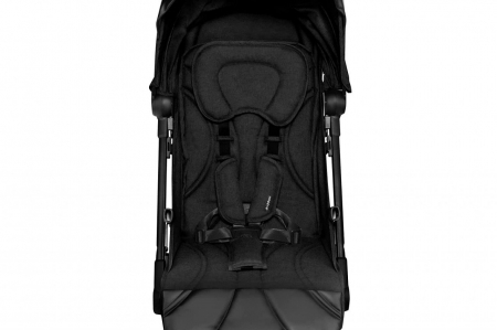 Carucior sport pliabil Skiddou Espoo+ Onyx, ultracompact pentru calatorii, Negru [8]