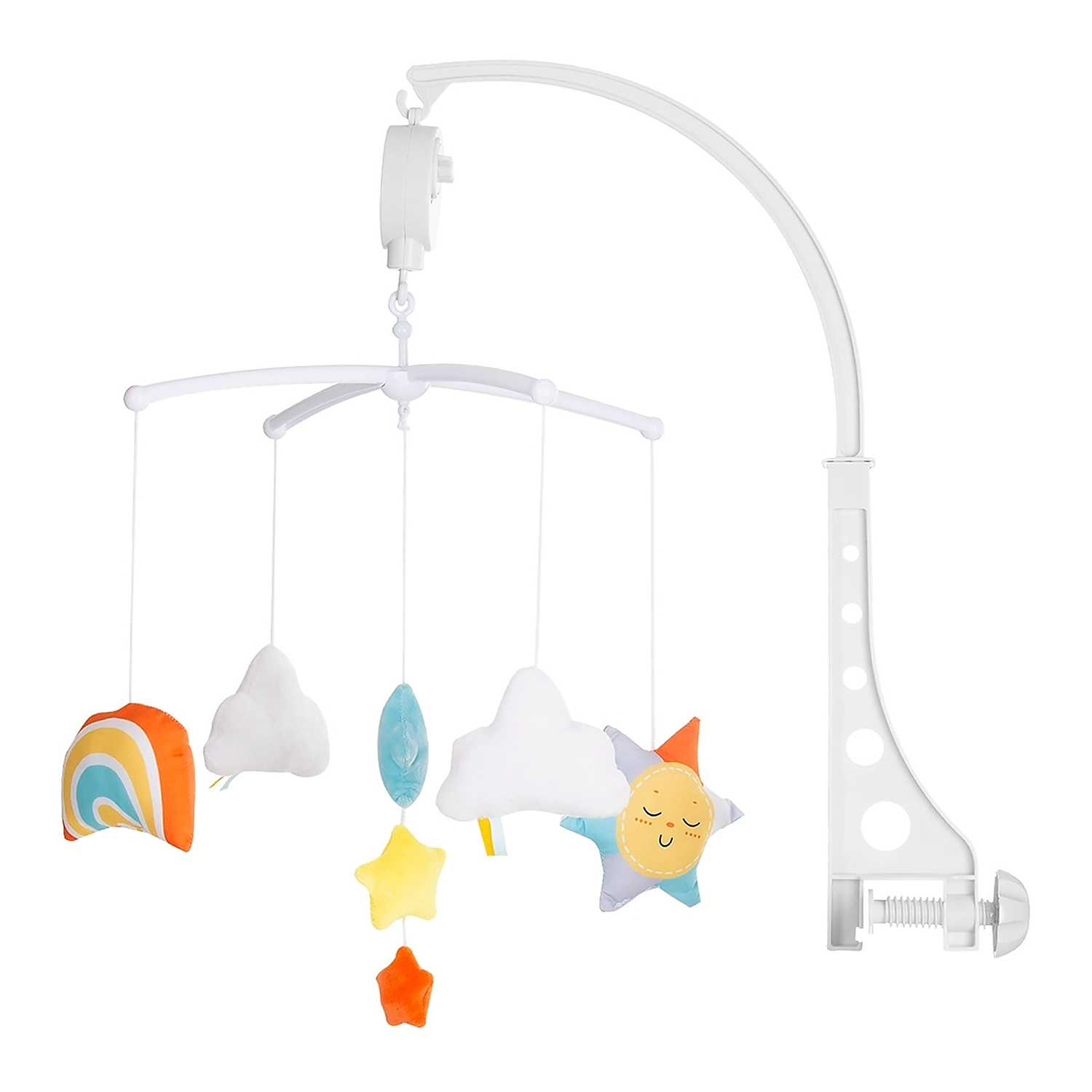 Jucarii muzicale - Carusel muzical pentru patut Chipolino Colorful clouds