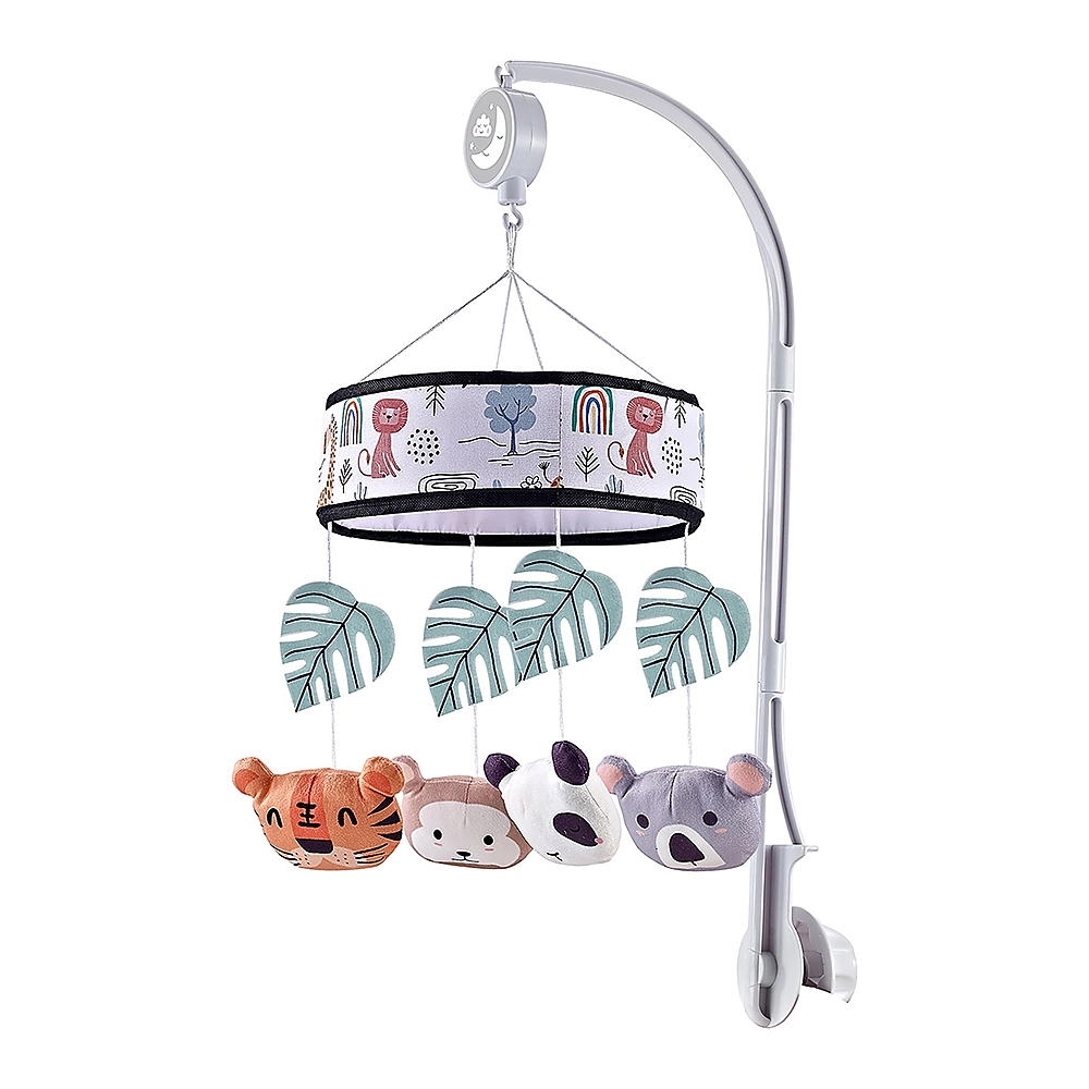 Jucarii pentru patut si carucior - Carusel muzical pentru patut Chipolino Tropic