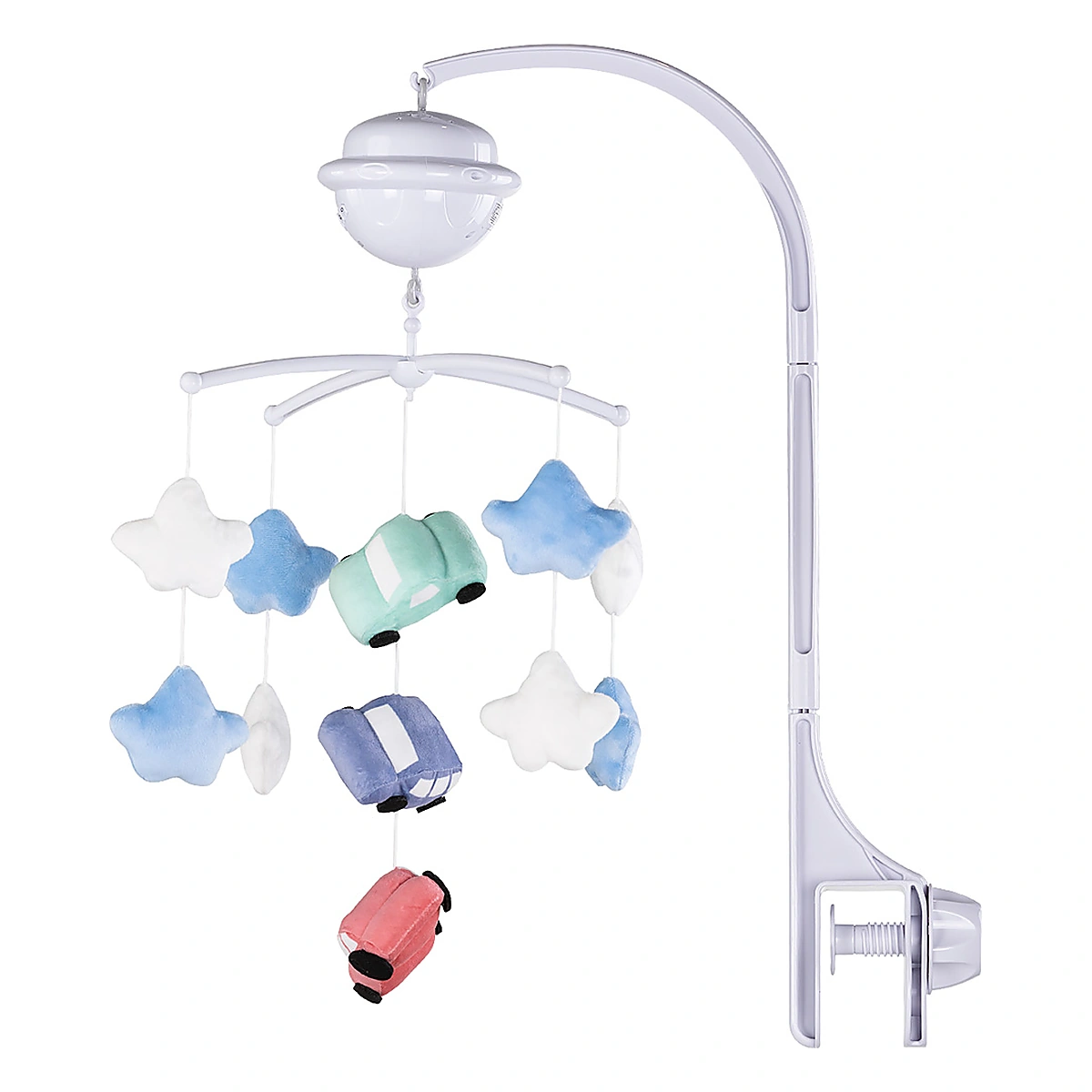 Jucarii pentru patut si carucior - Carusel muzical pentru patut cu proiector Chipolino Cars