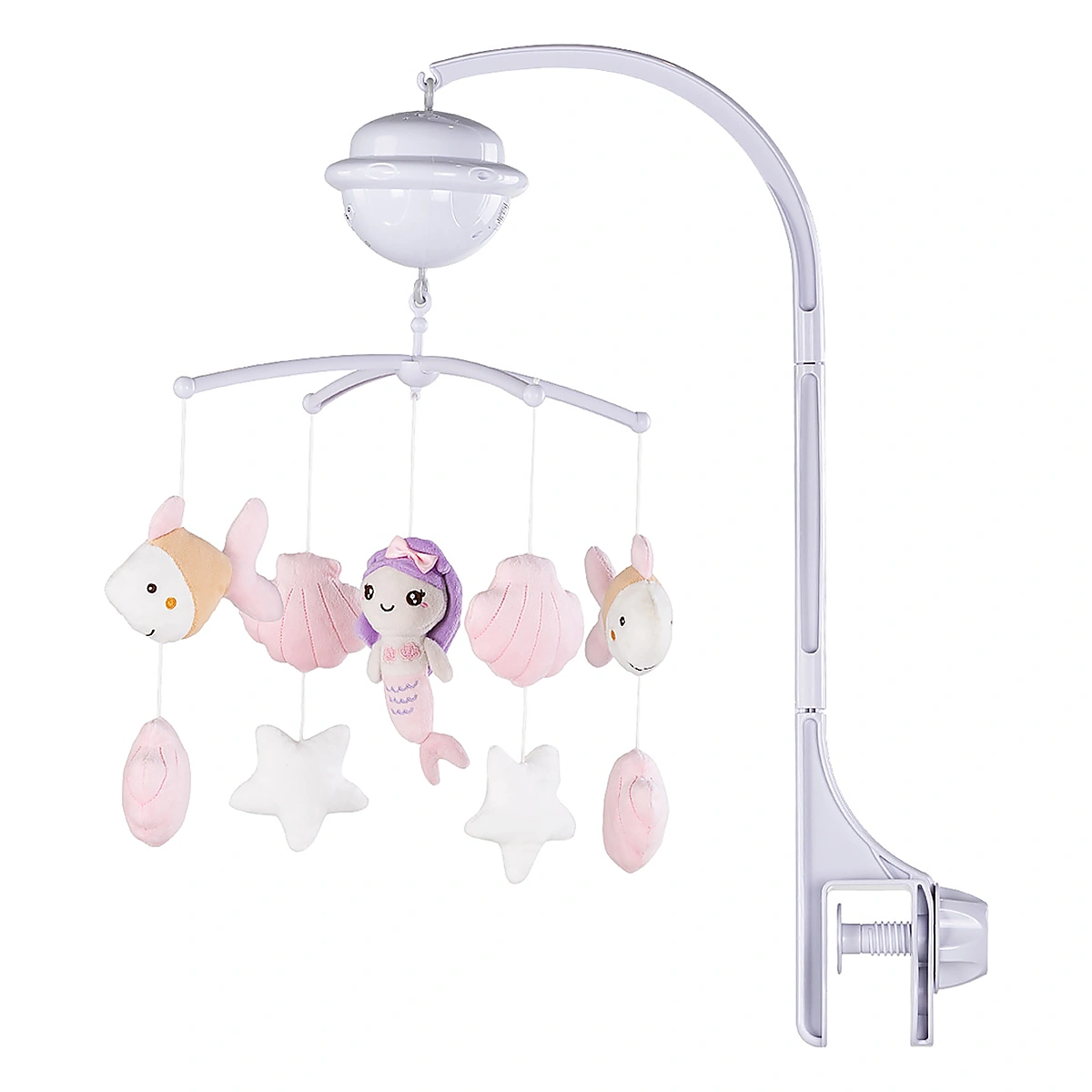 Carusele muzicale pentru patut - Carusel muzical pentru patut cu proiector Chipolino Mermaid