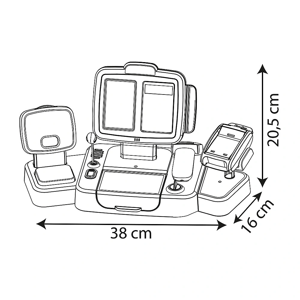 Casa de marcat Smoby Large Cash Register verde [3]