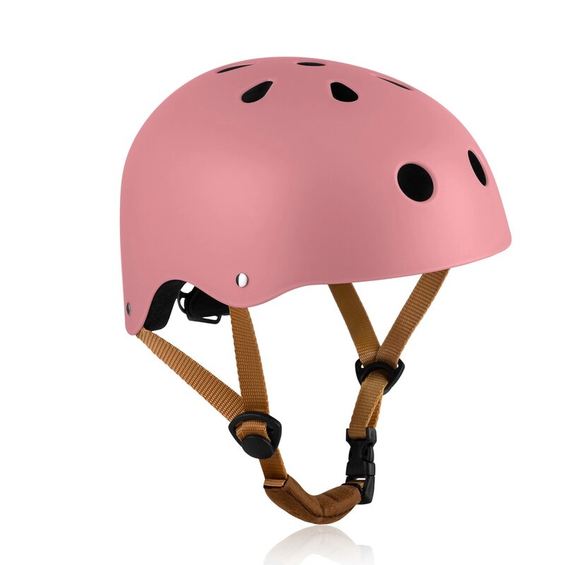 In siguranta - Casca pentru copii, Lionelo, Reglabila 50-56 cm, Din ABS si EPS, Roz