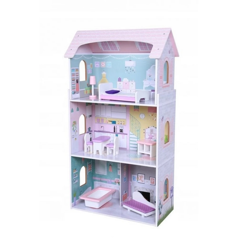 Casuta de basm din lemn - Ecotoys [3]