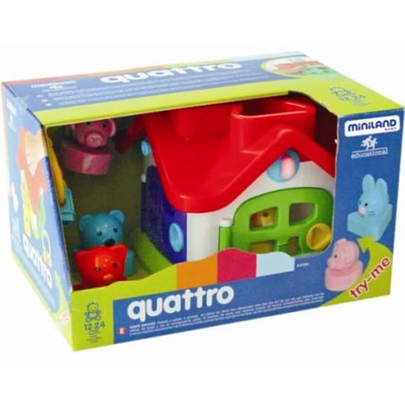 Jucarii bebelusi - Casuta de joaca Quatro Miniland