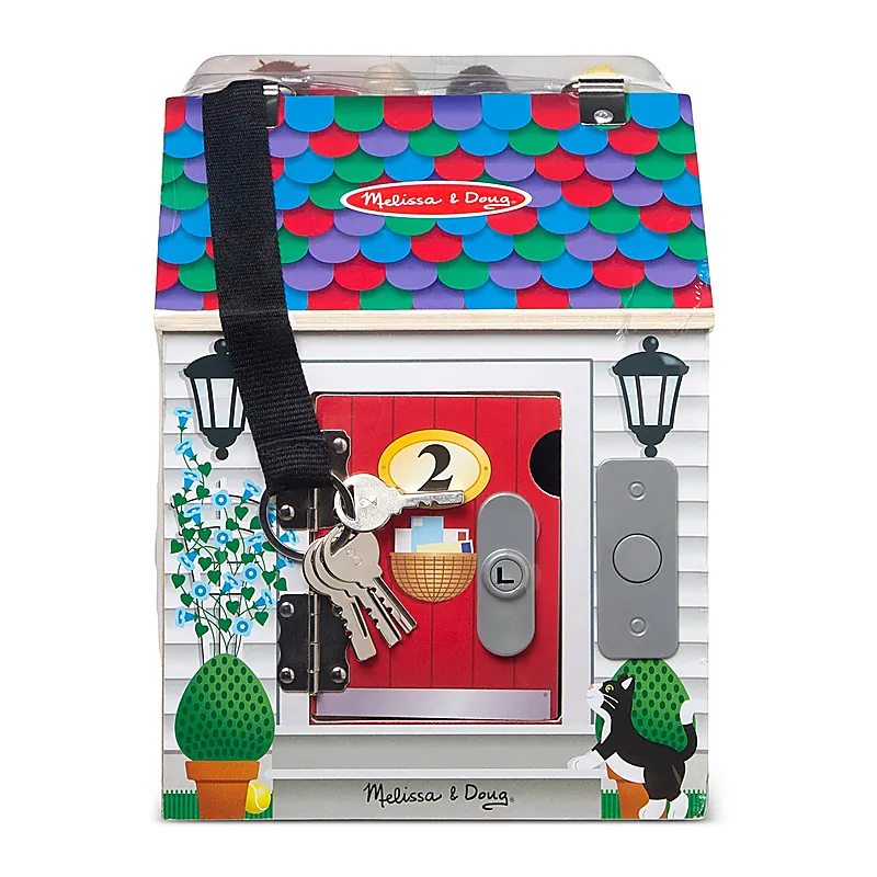 Casuta din lemn cu sonerie Melissa and Doug [1]