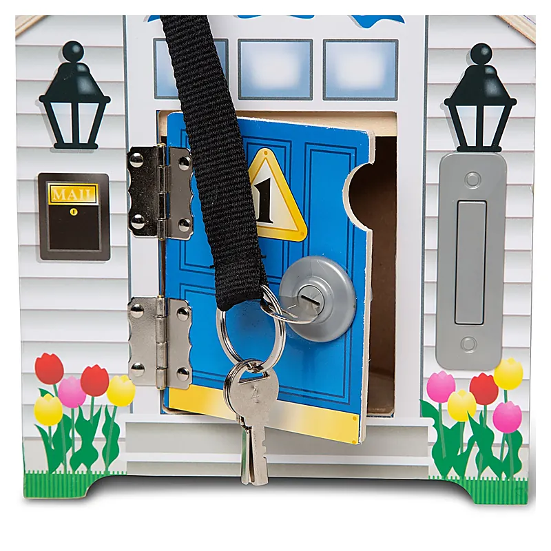 Casuta din lemn cu sonerie Melissa and Doug [2]