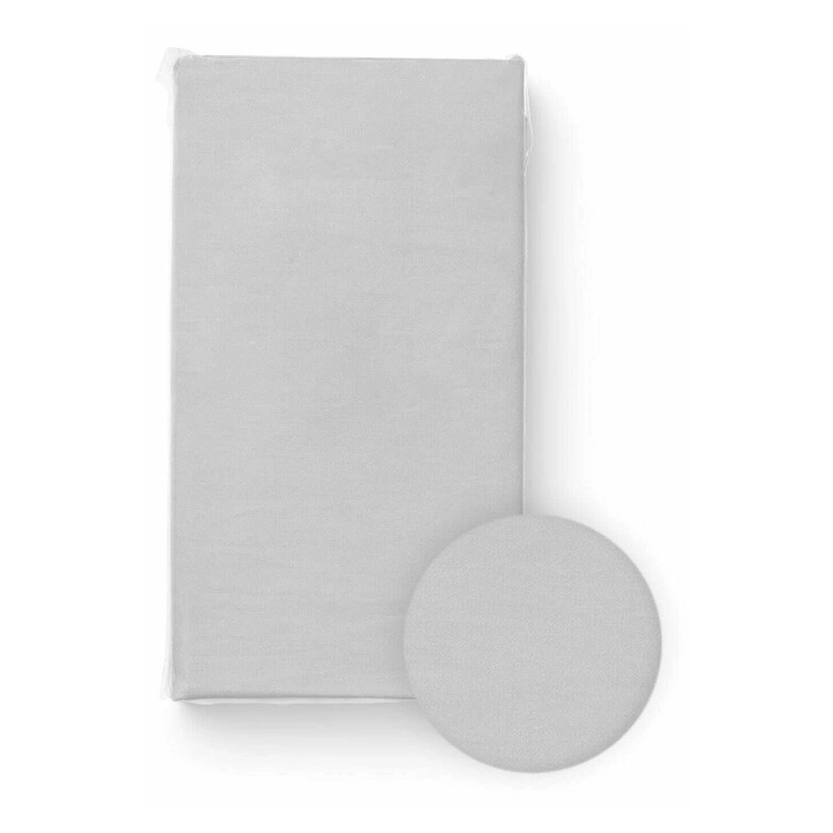 Cearceafuri pentru patut - Cearceaf cu elastic, Bocioland, Pentru patut, Din 100% bumbac jersey, 120x60 cm, Grey