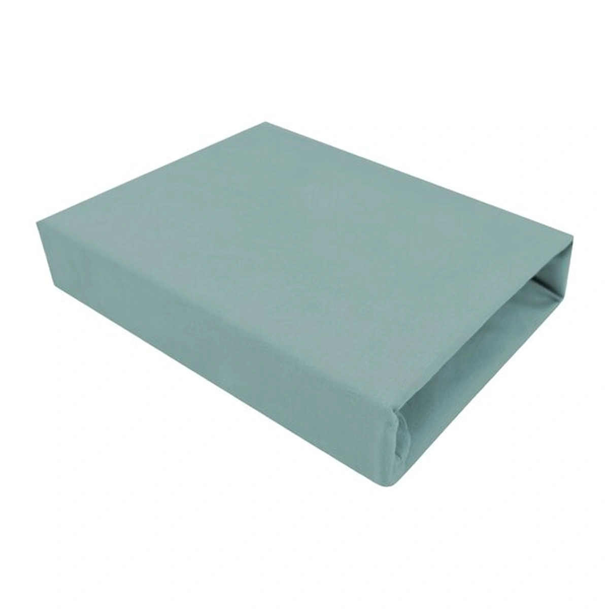 Somnul celor mici - Cearceaf cu elastic, MimiNu, Pentru patut 120X60 cm, bumbac, Royal, Nepal Green