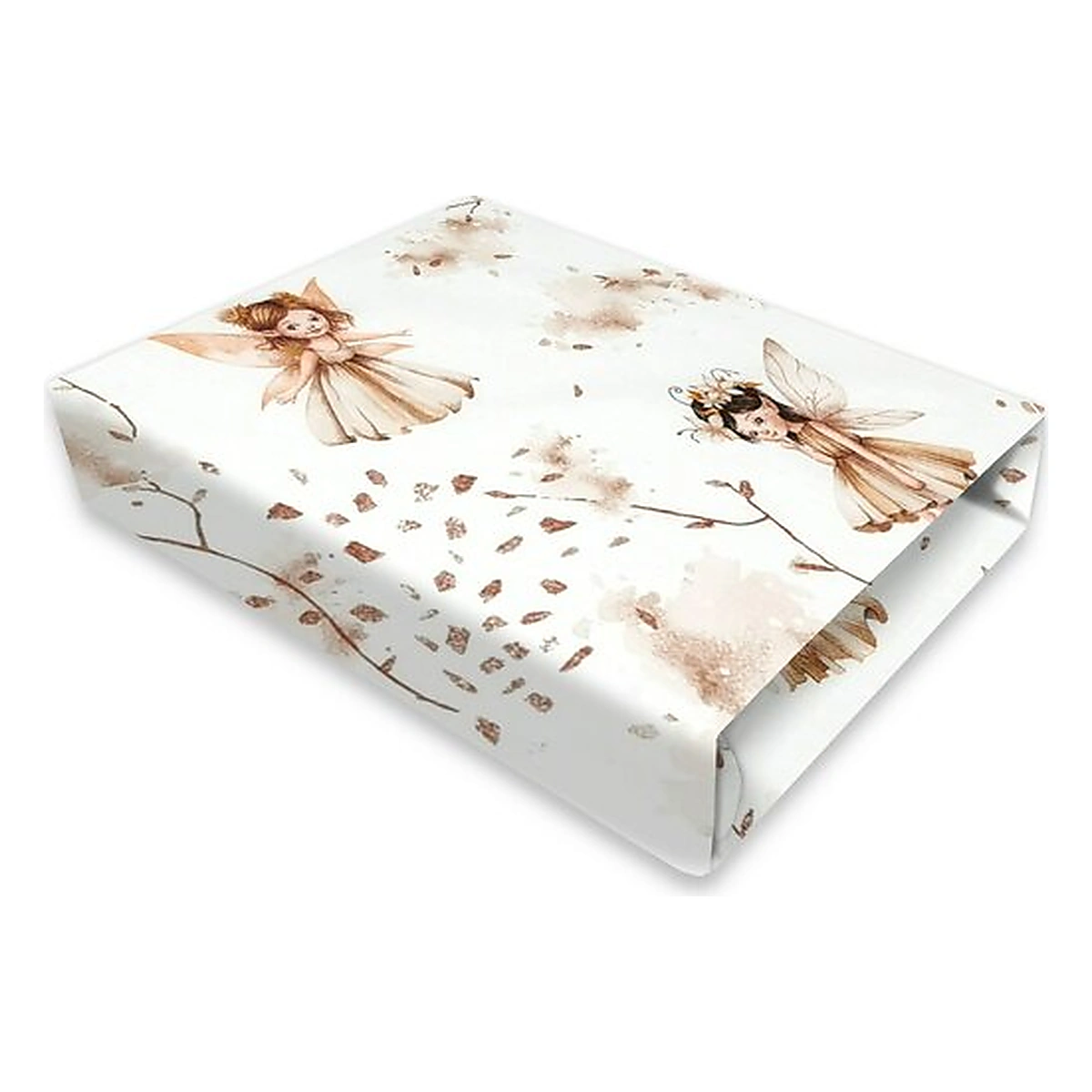 Camera copilului - Cearceaf cu elastic, MimiNu, Pentru patut 120X60 cm, Fairy