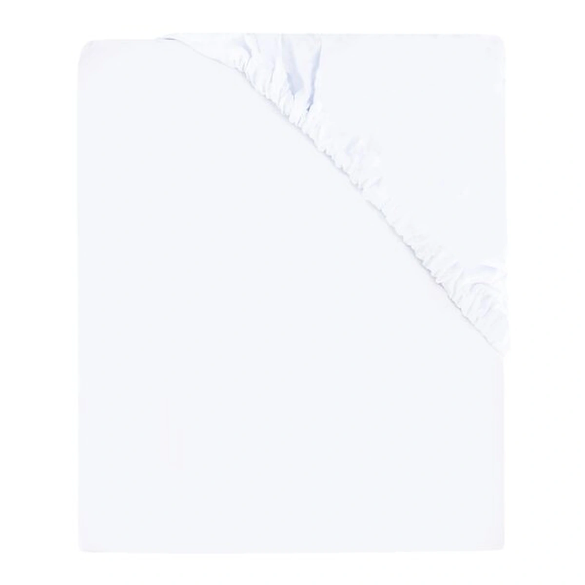 Somnul celor mici - Cearceaf cu elastic, MimiNu, Pentru patut co-sleeper, 85 x 46 cm, bumbac jersey, White