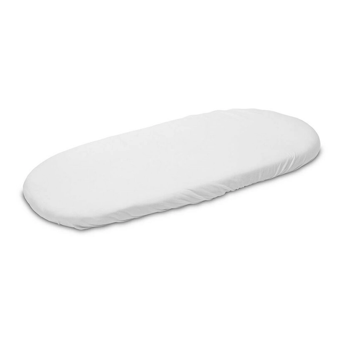 Asternuturi pentru patut - Cearceaf cu elastic, New Baby, Pentru landou, Din Bumbac, 35 x 75 cm, 0 luni+, White