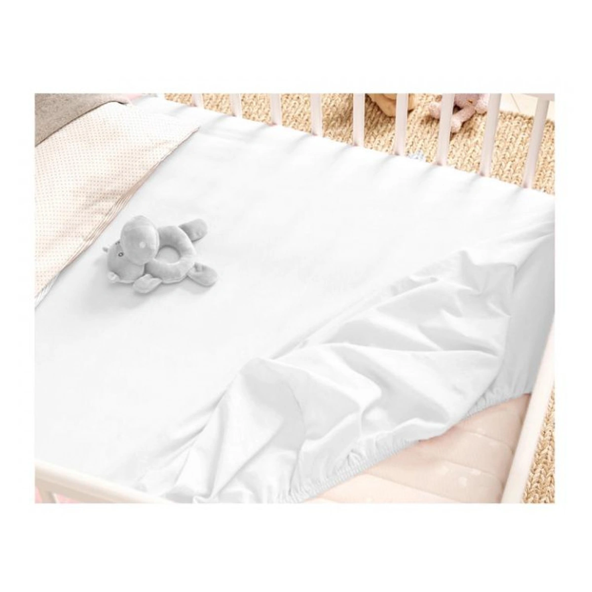 Cearceafuri pentru patut - Cearceaf din bumbac cu elastic BabyJem