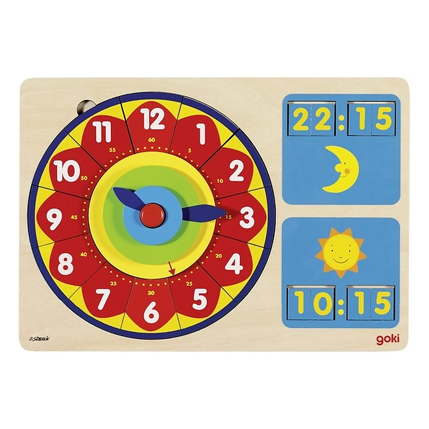 Puzzle-uri si incastre - Ceas puzzle Analog-Digital