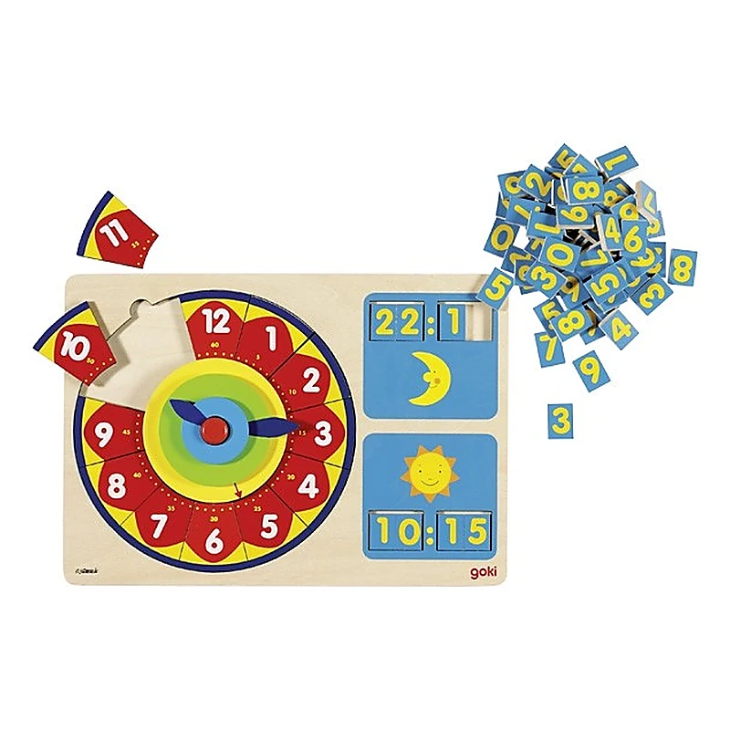 Ceas puzzle Analog-Digital [1]