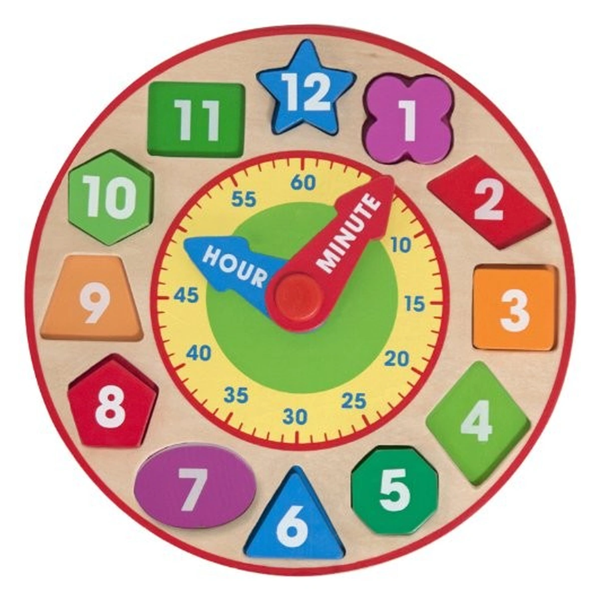 Jucarii - Ceas sortator de forme Melissa and Doug